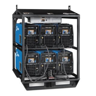 XMT® 350 FieldPro™ 6-Pack Rack fused 460/575 V Tweco